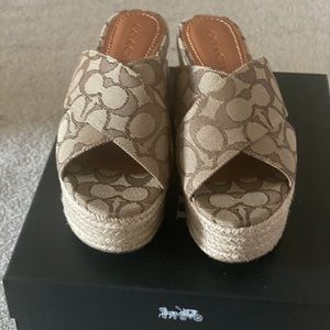 Coach Monogrammed Espadrille